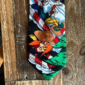 Looney Tunes Xmas tie